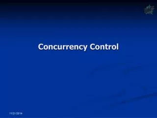 Concurrency Control