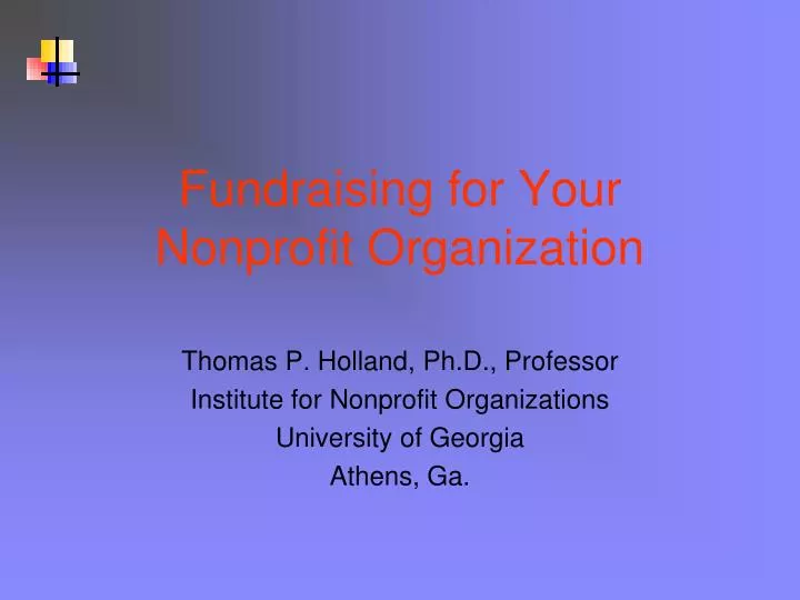 fundraising for your nonprofit organization