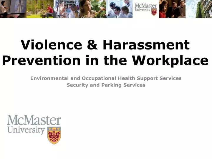 violence harassment prevention in the workplace