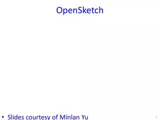 OpenSketch