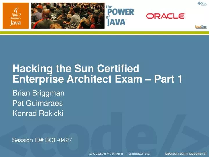 hacking the sun certified enterprise architect exam part 1