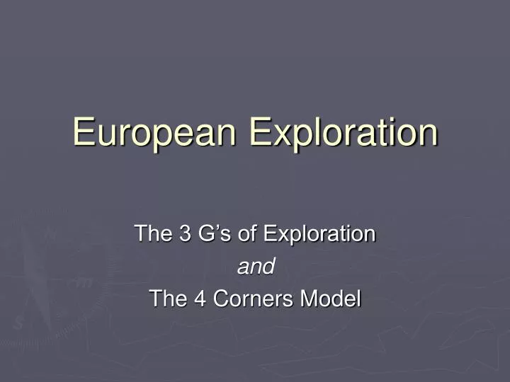 european exploration