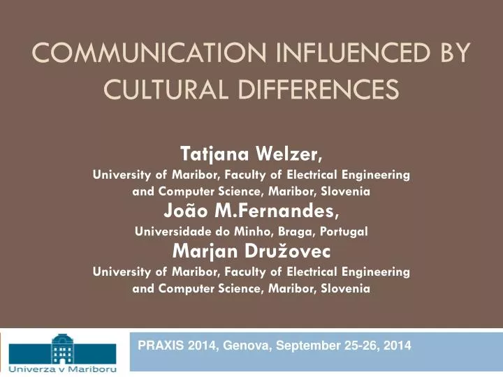 communication influenced by cultural differences