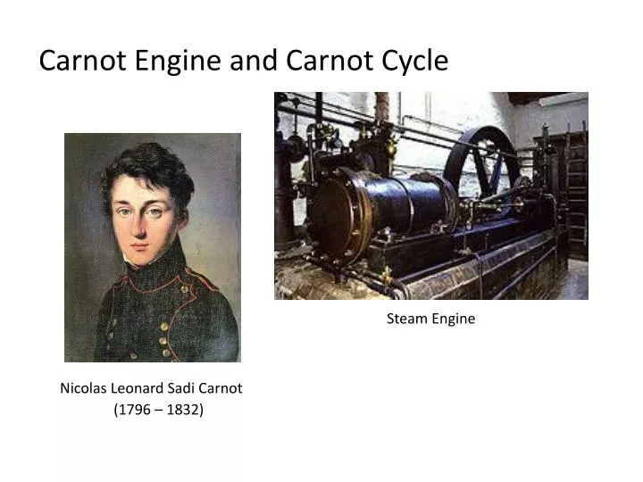 carnot engine and carnot cycle