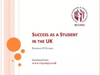 Success as a Student in the UK