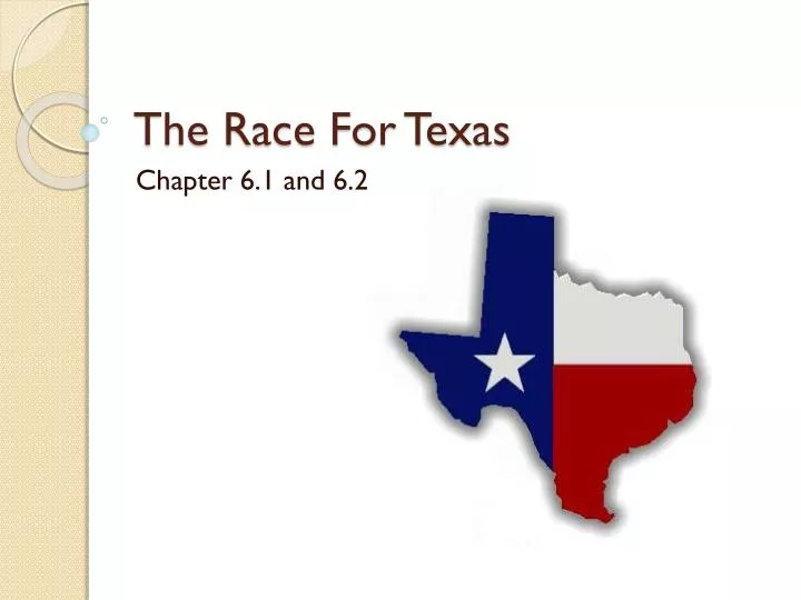 the race for texas