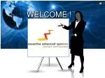 WELCOME ! - slide 1