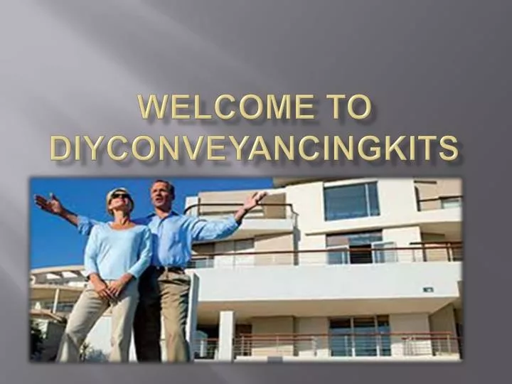welcome to diyconveyancingkits