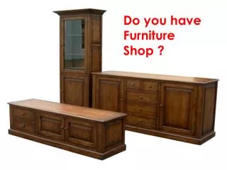 Furniture Shop Business Directory | Create Furniture Website
