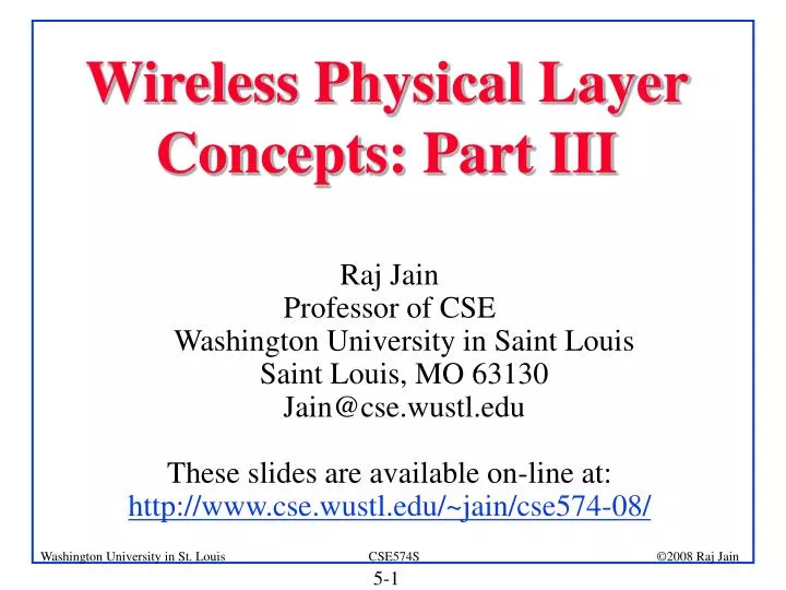 wireless physical layer concepts part iii