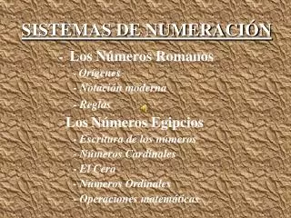 sistemas de numeraci n