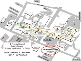 St Francis Hospital South Campus Building and Parking Lot Guide