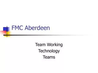FMC Aberdeen