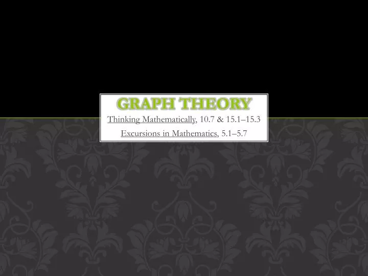 graph theory