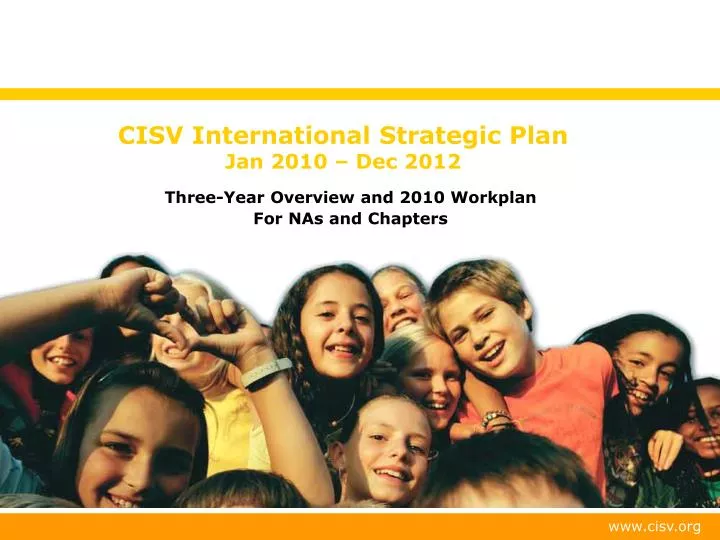 cisv international strategic plan jan 2010 dec 2012
