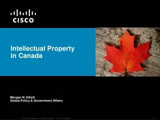 Intellectual Property in Canada