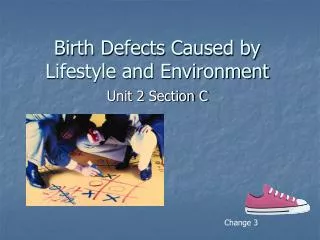 Birth Defects Caused by Lifestyle and Environment