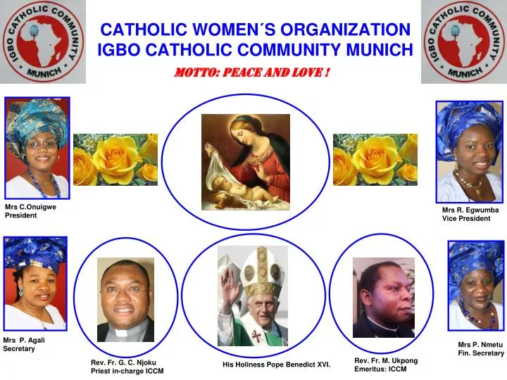catholic women s organization igbo catholic community munich