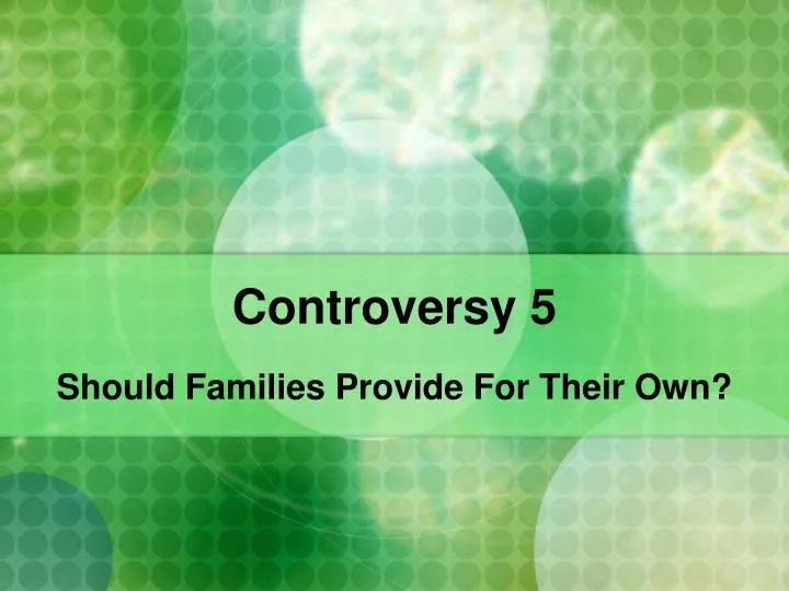 controversy 5