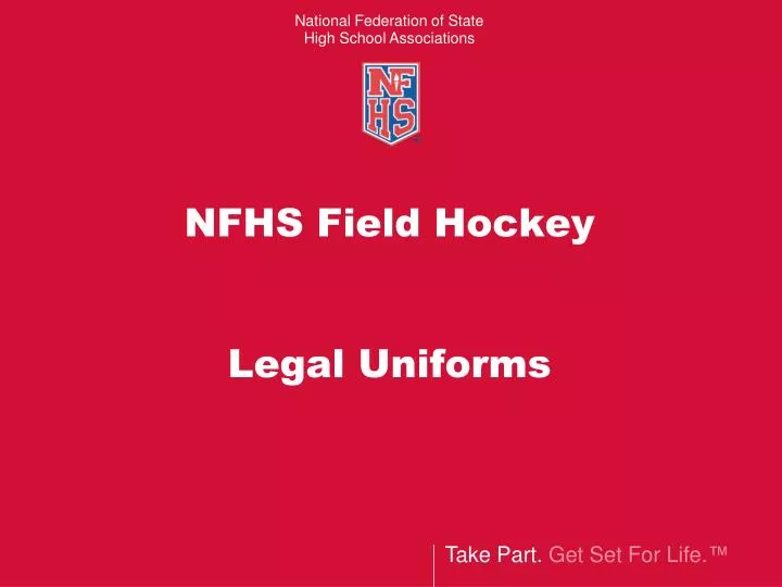 nfhs field hockey legal uniforms