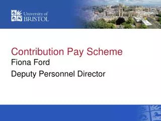 Contribution Pay Scheme