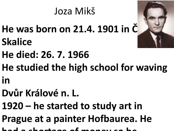 joza mik