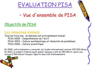 EVALUATION PISA