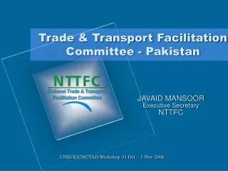 Trade &amp; Transport Facilitation Committee - Pakistan