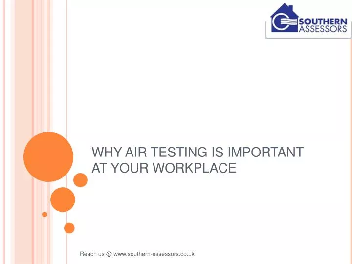 why air testing is important at your workplace