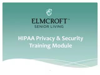hipaa privacy security training module