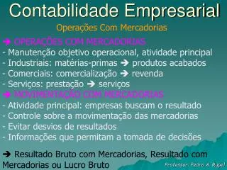 Contabilidade Empresarial