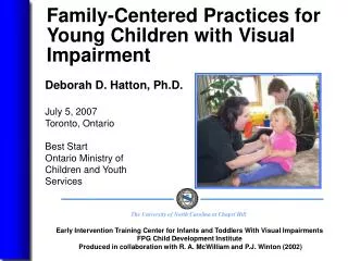 Family-Centered Practices for Young Children with Visual Impairment