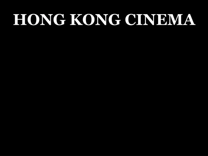 hong kong cinema
