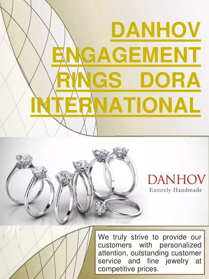 danhov engagement rings dora international