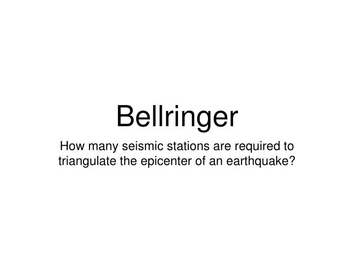 bellringer