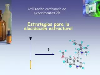 Utilización combinada de experimentos 2D
