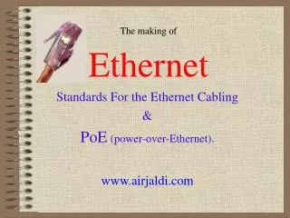 The making of Ethernet