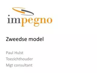 zweedse model