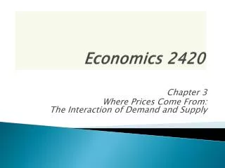 Economics 2420