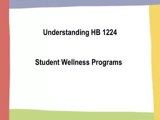 Understanding HB 1224