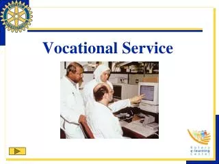 Vocational Service