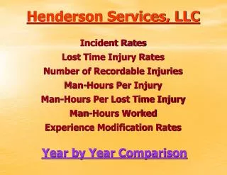 Henderson Services, LLC