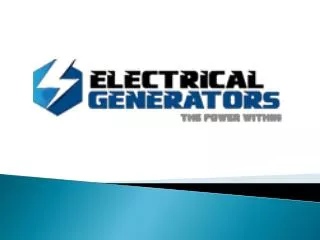Electrical Generators