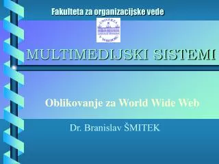 multimedijski sistemi
