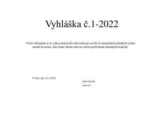 vyhl ka 1 2022