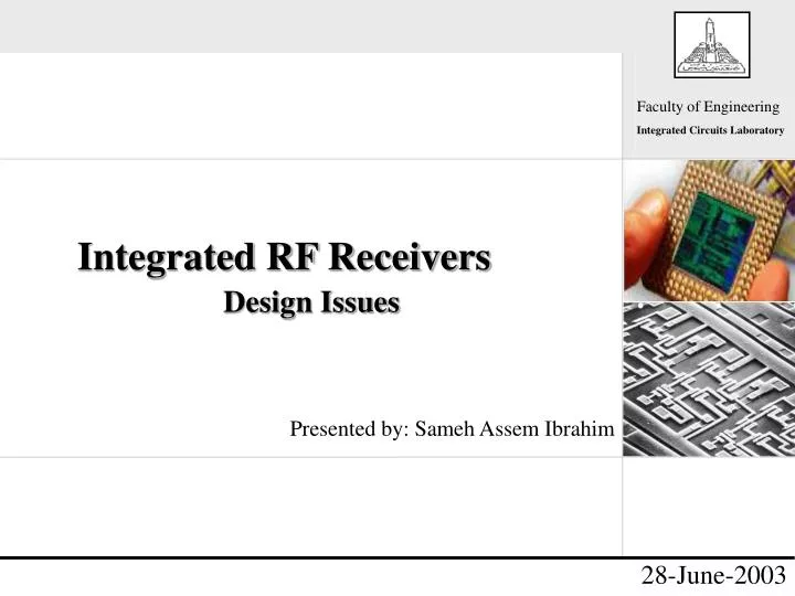 integrated rf receivers