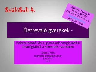 letreval gyerekek