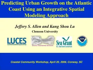 Predicting Urban Growth on the Atlantic Coast Using an Integrative Spatial Modeling Approach