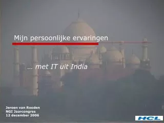 mijn persoonlijke ervaringen