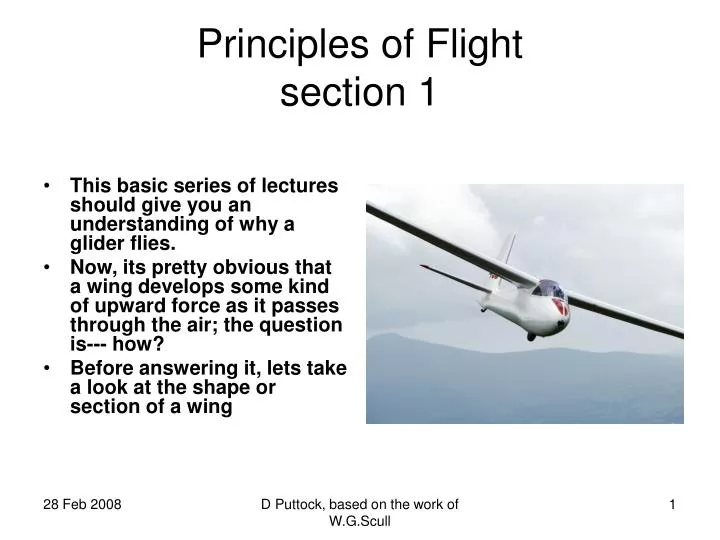principles of flight section 1